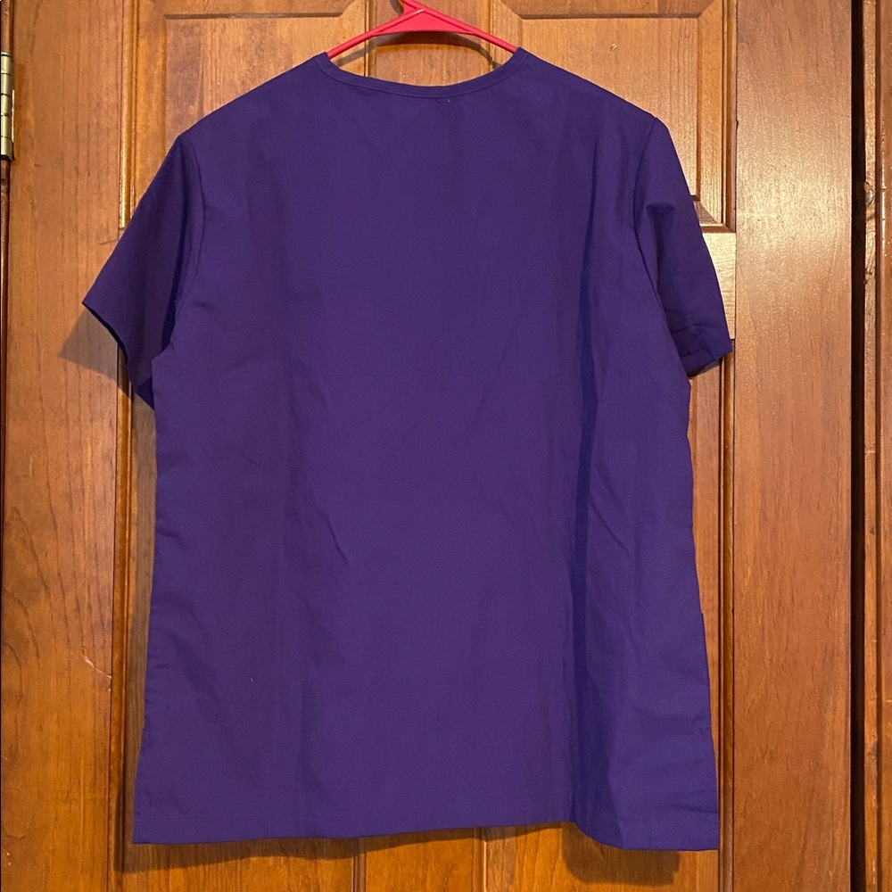 Dagacci Purple Scrub Top - Picture 2 of 3